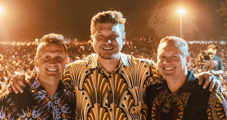 Evangelists Robert Enge, Daniel Kolenda, and Randy Roberts.