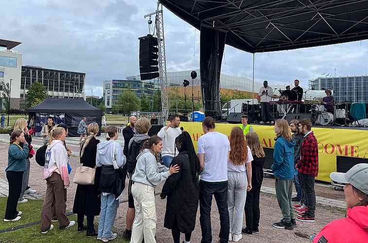 Altar Call for salvation night 1