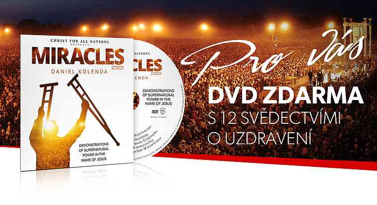 Pro vás – DVD zdarma – s 12 svědectvími o uzdravení Pro vás – DVD zdarma – s 12 svědectvími o uzdravení