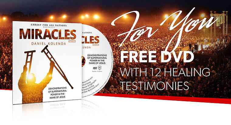 For You – Free DVD – with 12 healing testimonies For You – Free DVD – with 12 healing testimonies
