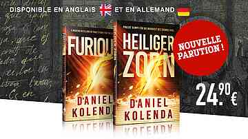 Découvrez le nouveau roman passionnant de Daniel Kolenda, FURIOUS – maintenant disponible en allemand et en anglais. Découvrez le nouveau roman passionnant de Daniel Kolenda, FURIOUS – maintenant disponible en allemand et en anglais.