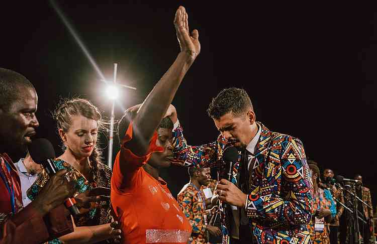 The next day, a doctor confirmed there was no more cancer, and she testified on the final night of the Gospel Campaign! The next day, a doctor confirmed there was no more cancer, and she testified on the final night of the Gospel Campaign!