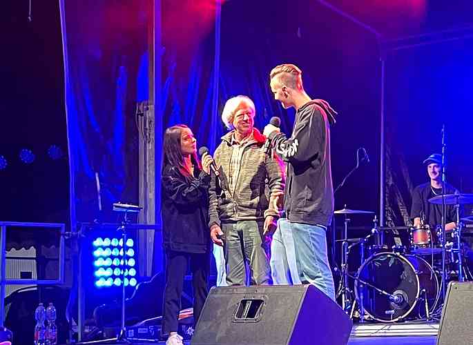 Now he can stand pain free.