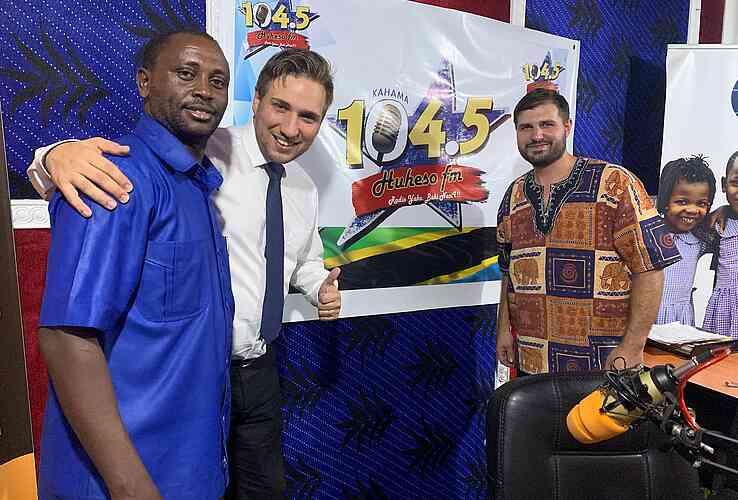 Oh, I forgot to tell you. You are live on radio in 30 minutes! And you will be sharing for an hour.