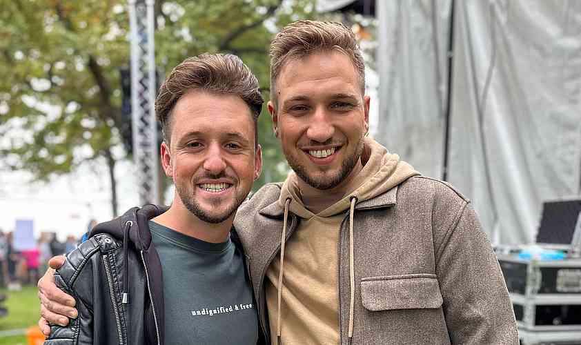 David Rotärmel (Reviving the World) and Lukas Repert (God’s Power)